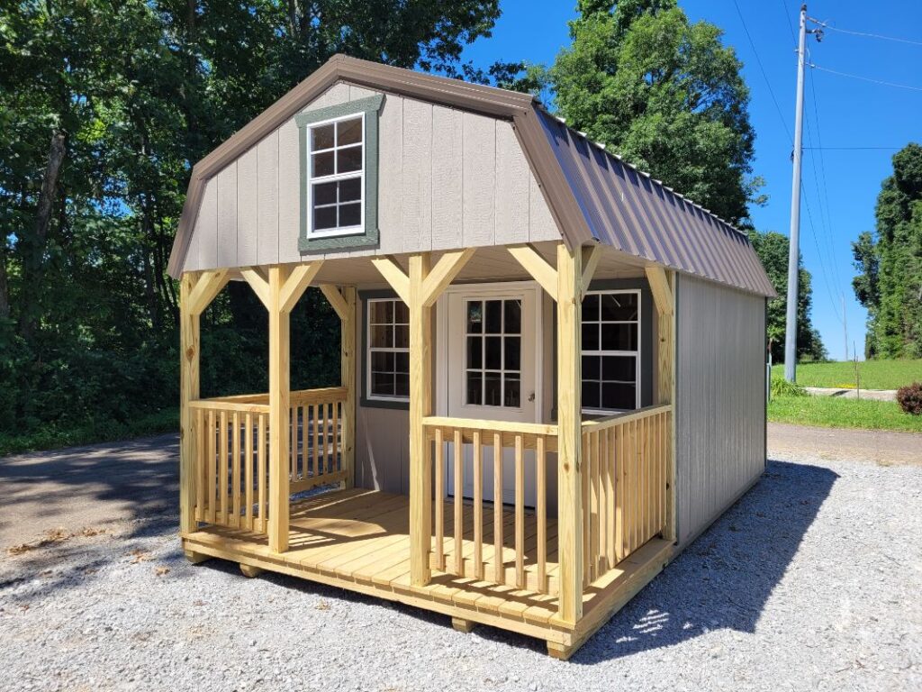 12x22 Lofted Cabin - Sheds Direct of Waldo