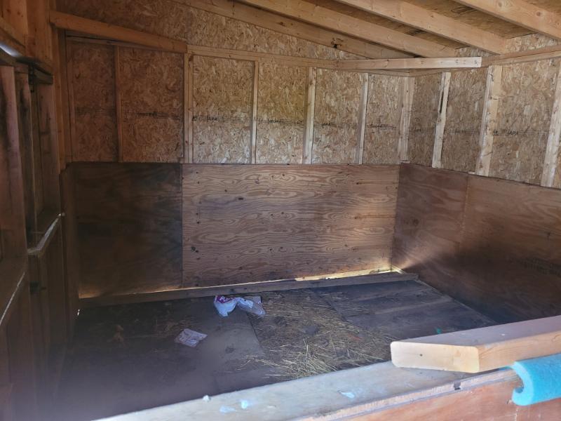 12×28 horse barn