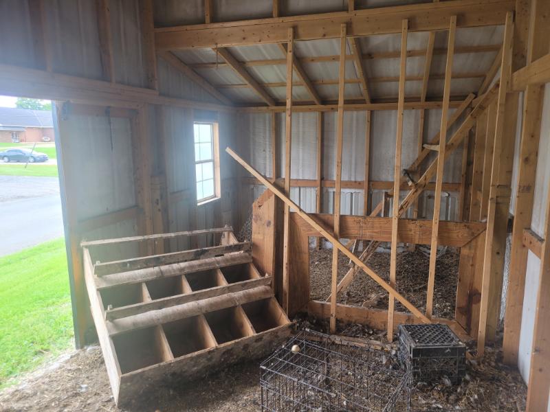 10×20 Western Barn Chicken Coop