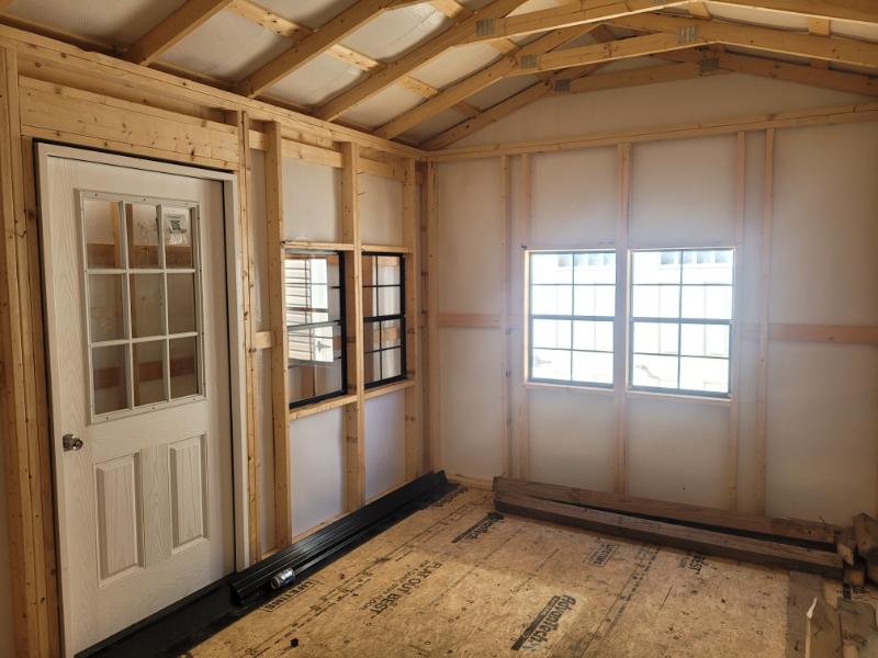 10×16 Deluxe Cabin 6′ Porch
